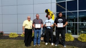 Whirlpool, HTM Honda associates complete FANUC class, Ramtec of Ohio
