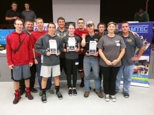 Tournament Champs for the RAMTEC Ohio HS Qualifier 7221P & 7221T from Perry HS and 433D from TriRivers 7221P & 7221T from Perry HS and 433D from TriRivers