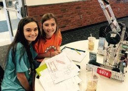 drawing students