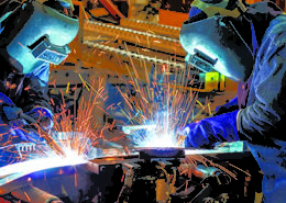 Welding with sparks